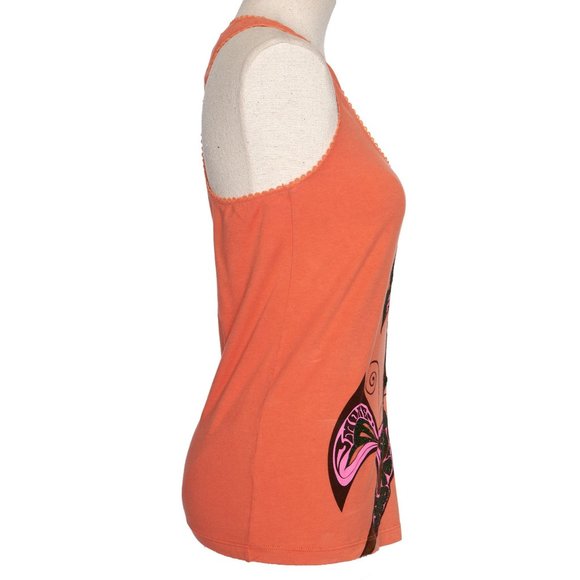 D&G Butterfly Tank, M, Dolce Gabbana Razor back tank, butterfly top - Picture 2 of 5